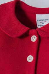 US Polo Assn. Bebek Pike Tulum %100 Pamuk – Kısa Kollu, Çıtçıtlı Yazlık Bebek Tulum - 6