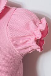 US Polo Assn. Bebek Pike Tulum %100 Pamuk – Kısa Kollu, Çıtçıtlı Yazlık Bebek Tulum - 9