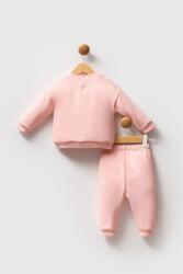 U.S. Polo Assn. Düz Renk Kız Bebek 3 iplik alt üst takım - 4