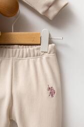 U.S. Polo Assn. Düz Renk Kız Bebek 3 iplik alt üst takım - 11