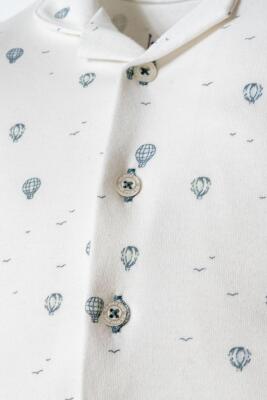 U.S. Polo Assn. Erkek Bebek %100 Pamuk Polo Yaka Alt Üst Takım – Yazlık Şık Günlük Kombin - 3