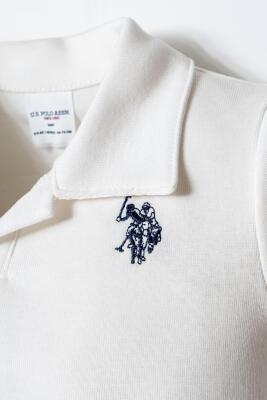 U.S. Polo Assn. Erkek Bebek %100 Pamuk Ribana T-Shirt Müslin Şort Takım Yazlık 2’li Set - 1
