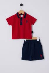 U.S POLO ASSN ERKEK BEBEK 2Lİ TAKIM, %100 Pamuk / %100 Cotton - Thumbnail