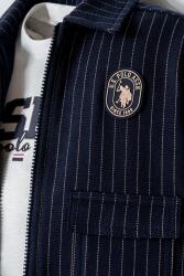 U.S. Polo Assn. Erkek Bebek 3’lü Takım Ceket T-Shirt Pantolon Günlük Bebek Takımı - 2