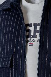 U.S. Polo Assn. Erkek Bebek 3’lü Takım Ceket T-Shirt Pantolon Günlük Bebek Takımı - 5