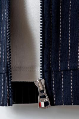 U.S. Polo Assn. Erkek Bebek 3’lü Takım Ceket T-Shirt Pantolon Günlük Bebek Takımı - 6