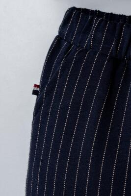 U.S. Polo Assn. Erkek Bebek 3’lü Takım Ceket T-Shirt Pantolon Günlük Bebek Takımı - 7