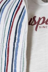 U.S. Polo Assn. Erkek Bebek 3’lü Takım Kapüşonlu Ceket Tişört Pantolon Pamuklu Bebek Takımı - 2