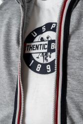 U.S. Polo Assn. Erkek Bebek 3’lü Takım Pamuklu İki İplik Takımı Yaş Spor Bebek Takım - 4