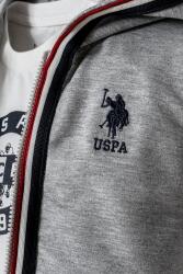 U.S. Polo Assn. Erkek Bebek 3’lü Takım Pamuklu İki İplik Takımı Yaş Spor Bebek Takım - 6