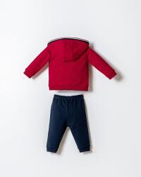 U.S. Polo Assn. Erkek Bebek 3’lü Takım Pamuklu İki İplik Takımı Yaş Spor Bebek Takım - 12