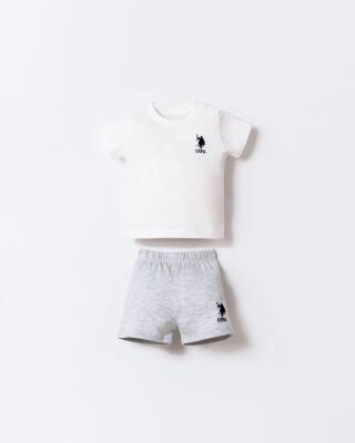 U.S. Polo Assn. Erkek Bebek Alt Üst Takım %100 Pamuk - 1
