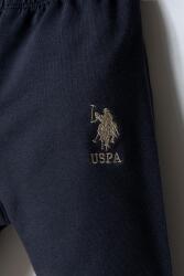 US Polo Assn. 3'lü Erkek Bebek Alt Üst Takım %100 Pamuk – Kısa Kollu Tişört & Şort - 14