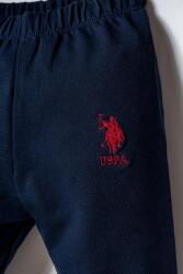 US Polo Assn. 3'lü Erkek Bebek Alt Üst Takım %100 Pamuk – Kısa Kollu Tişört & Şort - 8