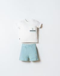 US Polo Assn. Erkek Bebek Alt Üst Takım %100 Pamuk – Kısa Kollu Tişört & Şort - 16