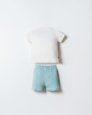 US Polo Assn. Erkek Bebek Alt Üst Takım %100 Pamuk – Kısa Kollu Tişört & Şort - 19