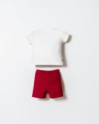 US Polo Assn. Erkek Bebek Alt Üst Takım %100 Pamuk – Kısa Kollu Tişört & Şort - 4