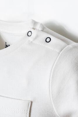 US Polo Assn. Erkek Bebek Alt Üst Takım %100 Pamuk – Kısa Kollu Tişört & Şort - 5