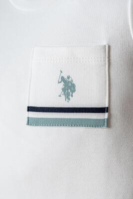 US Polo Assn. Erkek Bebek Alt Üst Takım %100 Pamuk – Kısa Kollu Tişört & Şort - 17