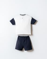 US Polo Assn. Erkek Bebek Alt Üst Takım – Kısa Kollu Tişört & Şort Yazlık Takım  - 4