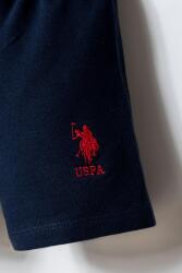 US Polo Assn. Erkek Bebek Alt Üst Takım – Kısa Kollu Tişört & Şort Yazlık Takım  - 11