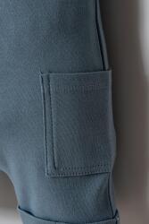 U.S. Polo Assn. Erkek Bebek Golf Tulum %100 Pamuk İnterlok Örme Yazlık Bebek Tulum Cep Detaylı - 3