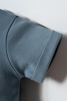 U.S. Polo Assn. Erkek Bebek Golf Tulum %100 Pamuk İnterlok Örme Yazlık Bebek Tulum Cep Detaylı - 5