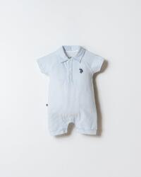 U.S. Polo Assn. Erkek Bebek Golf Yaka Mavi Tulum