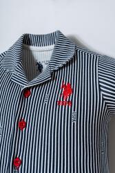 U.S. Polo Assn. Erkek Bebek Gömlek Pantolon Takımı %100 Pamuk - 2