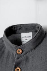 U.S. Polo Assn. Erkek Bebek Müslin Şort Gömlek Takım %100 Pamuk Yazlık - 10