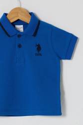U.S POLO ASSN ERKEK BEBEK PİKE T-SHIRT, %100 Pamuk / %100 Cotton - Thumbnail