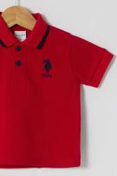 U.S POLO ASSN ERKEK BEBEK PİKE T-SHIRT, %100 Pamuk / %100 Cotton - Thumbnail