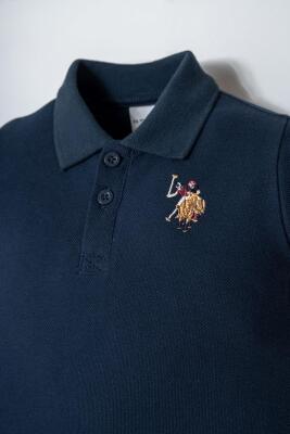 U.S. Polo Assn. Erkek Bebek Polo Yaka Pike Şort T-Shirt Takım  - 7