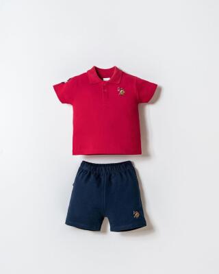 U.S. Polo Assn. Erkek Bebek Polo Yaka Pike Şort T-Shirt Takım  - 24