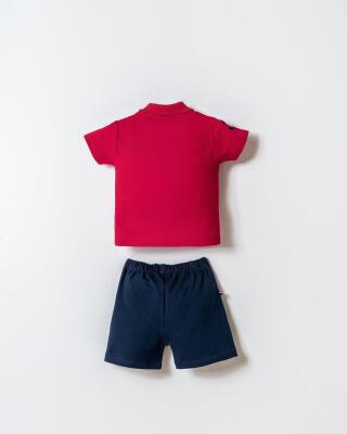 U.S. Polo Assn. Erkek Bebek Polo Yaka Pike Şort T-Shirt Takım  - 26