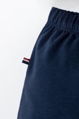 U.S. Polo Assn. Erkek Bebek Polo Yaka Pike T-Shirt Şort Takım %100 Pamuk Yazlık 2’li Set  - 3