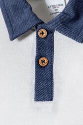 U.S. Polo Assn. Erkek Bebek Polo Yaka Şort Takım %100 Pamuk Pike T-Shirt & İki İplik Şort - 6