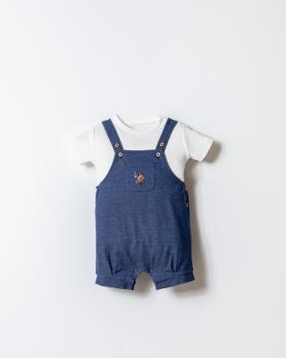 U.S. Polo Assn. Erkek Bebek Salopet 2’li Takım - 1