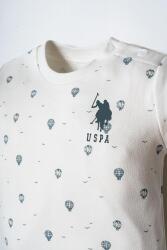 U.S. Polo Assn. Erkek Bebek Şort T-Shirt Takım %100 Pamuk - 2