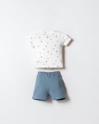 U.S. Polo Assn. Erkek Bebek Şort T-Shirt Takım %100 Pamuk - 4