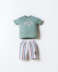 U.S. Polo Assn. Erkek Bebek Şort T-Shirt Takım %100 Pamuk