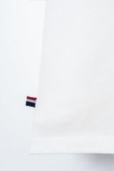 U.S. Polo Assn. Erkek Bebek Şort T-Shirt Takım %100 Pamuk Süprem Üst İnterlok Şort Çizgili Lacivert Beyaz Yazlık Alt Üst Takım - 5