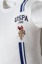 U.S. Polo Assn. Erkek Bebek Şort T-Shirt Takım %100 Pamuk Yazlık Bebek Takımı - 2