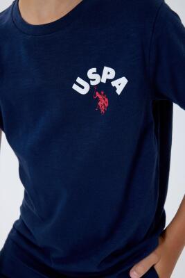 U.S. Polo Assn. Erkek Çocuk %100 Pamuk Bermuda Takımı – Yazlık Günlük Rahat Kesim - 9
