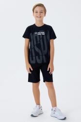 U.S. Polo Assn. Erkek Çocuk %100 Pamuk Bermuda Takımı – Yazlık Günlük Rahat Kesim - 10