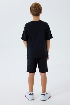 U.S. Polo Assn. Erkek Çocuk %100 Pamuk Bermuda Takımı – Yazlık Günlük Rahat Kesim - 8