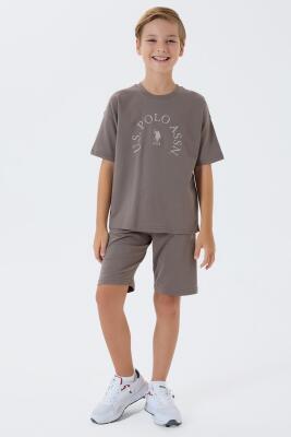 U.S. Polo Assn. Erkek Çocuk %100 Pamuk Bermuda Takımı – Yazlık Günlük Rahat Kesim - 4