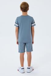 U.S. Polo Assn. Erkek Çocuk %100 Pamuk Bermuda Takımı – Yazlık Günlük Rahat Kesim - 4