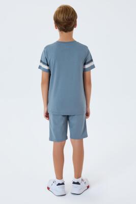 U.S. Polo Assn. Erkek Çocuk %100 Pamuk Bermuda Takımı – Yazlık Günlük Rahat Kesim - 4