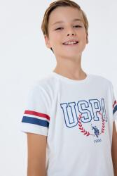 U.S. Polo Assn. Erkek Çocuk %100 Pamuk Bermuda Takımı – Yazlık Günlük Rahat Kesim - 9